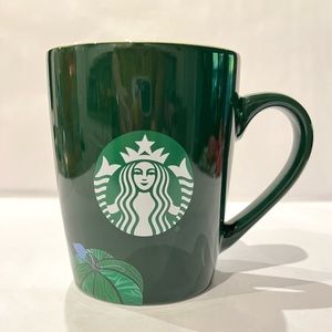 Starbucks Hello Pumpkin coffee mug 2021 green mug with pumpkins 10 Oz Mug